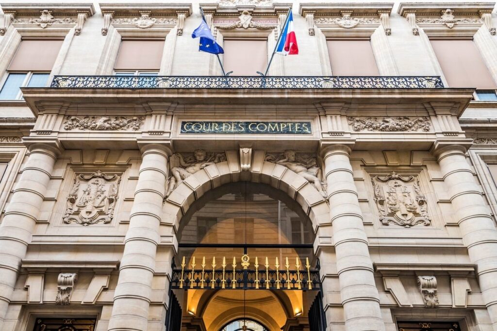 facade cour des comptes france paris