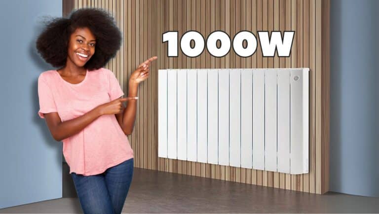 Radiateur céramique 1000W : meilleur choix pour chauffer une maison