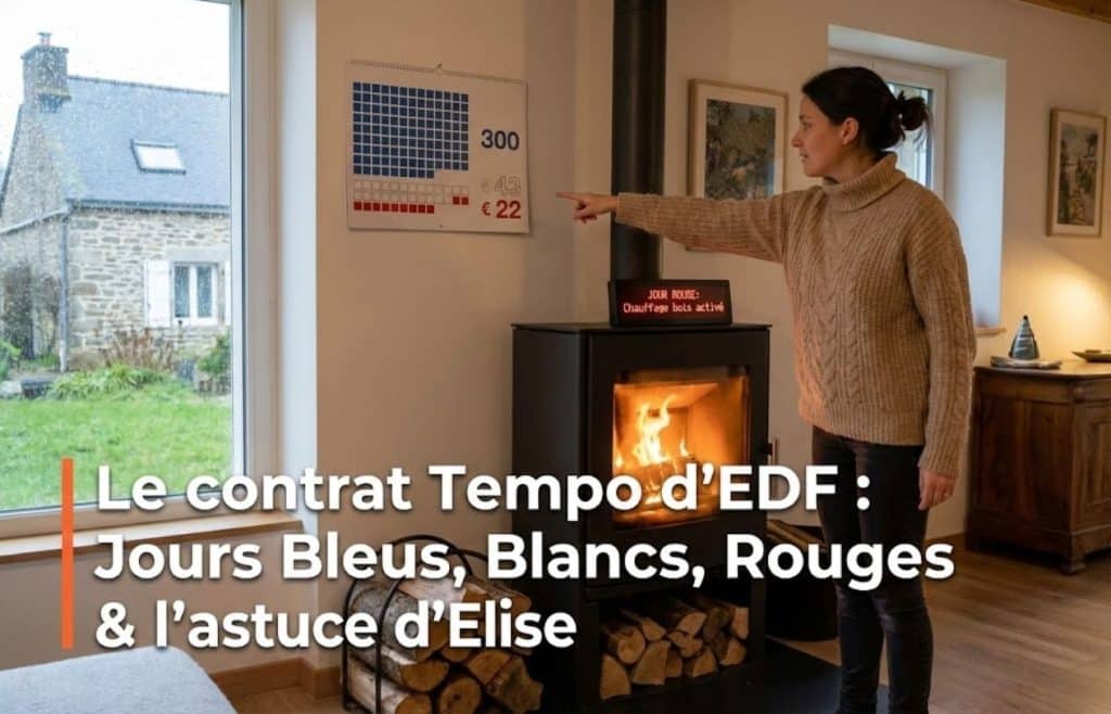 elise durant maison tarif tempo edf jour de l'année calendrier rouge