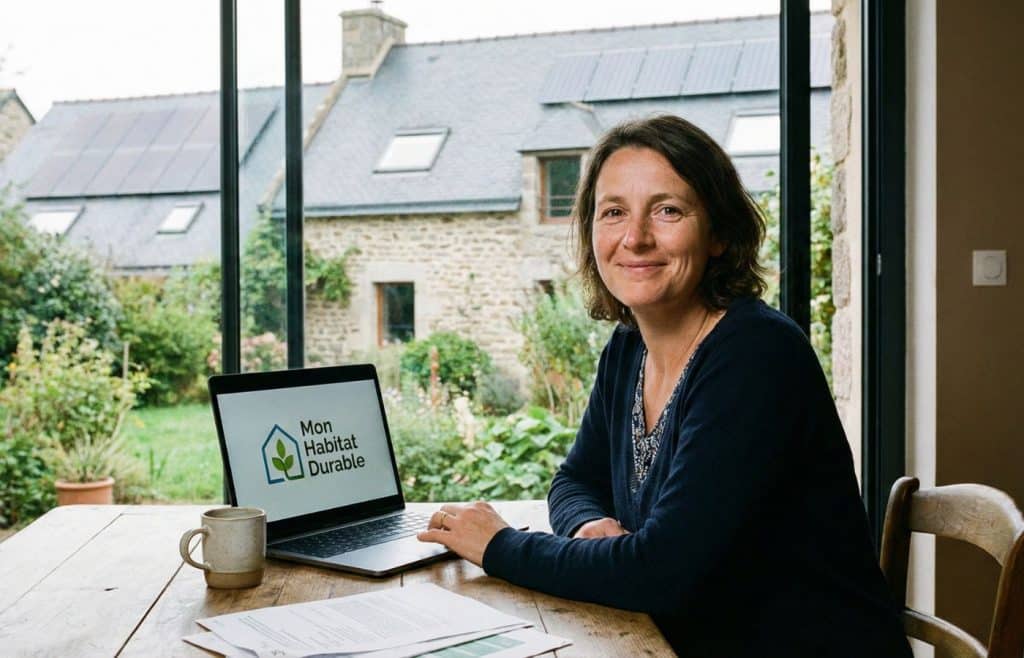 Elise Durant illustrant la rentabilité de l'autoconsommation solaire en Bretagne malgré un ensoleillement diffus.