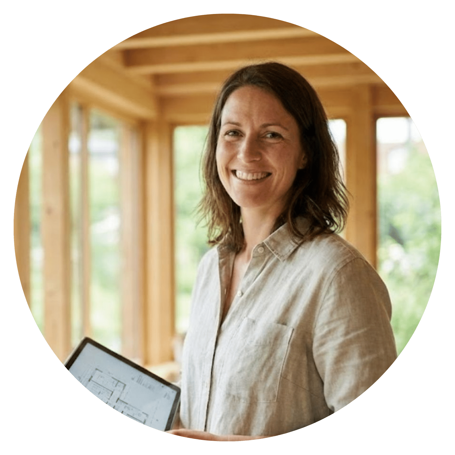 portrait elise durant chantier maison renovation