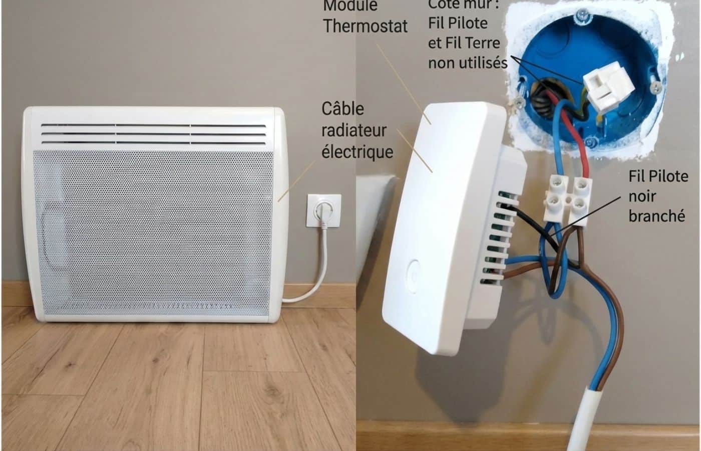 Radiateur électrique dans un logement concerné par le recalcul du DPE 2026