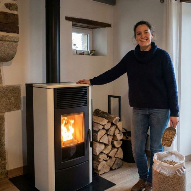 Poêle mixte bois et granulés : les avantages du chauffage hybride