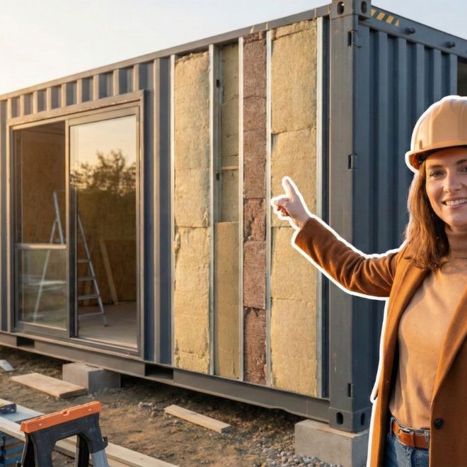 Comment isoler une maison container ? techniques, prix et erreurs à éviter