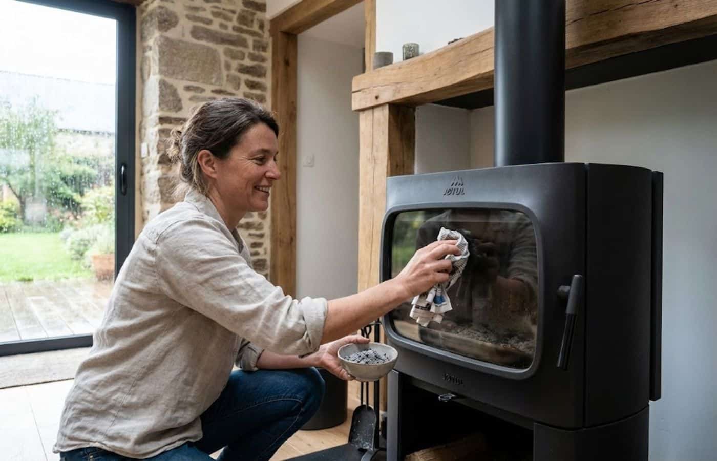 Nettoyer Son Poêle à Bois Astuces Vitre Encrassée Ecologique — free download