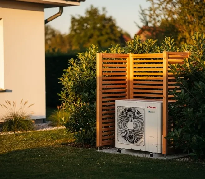 Comment cacher une pompe à chaleur sans brider son rendement ?