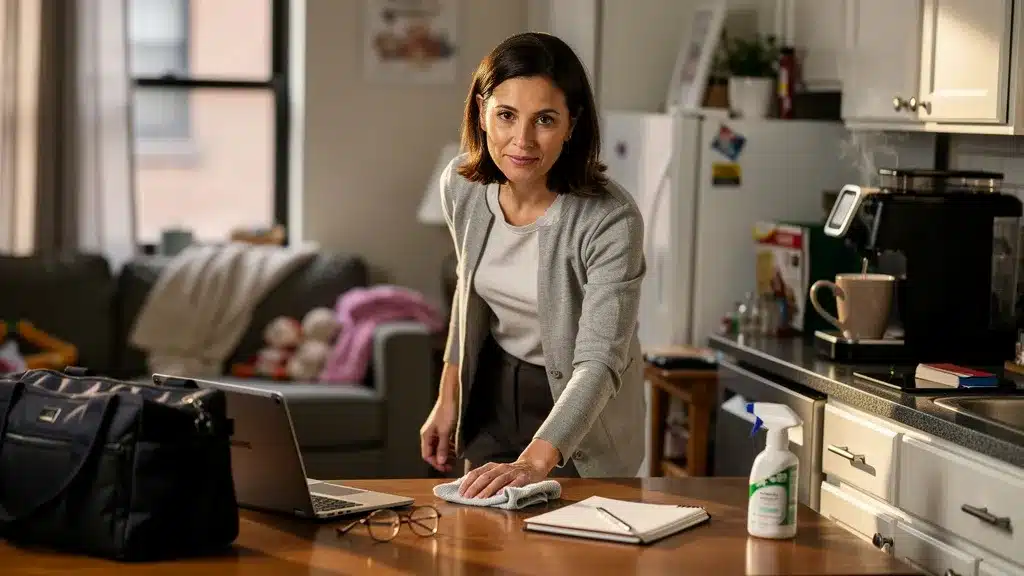 Astuces pour intégrer le ménage dans une journée chargée et guide complet routine ménage expliques en detail