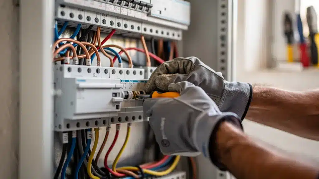 Installer un inverseur : Norme NF C 15-100 et schéma - Inverseur de source Vue detaillee : installer un inverseur : norme nf c 15-100 et schéma