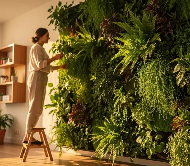 Le guide ultime pour créer un mur végétal sans ruiner ses murs