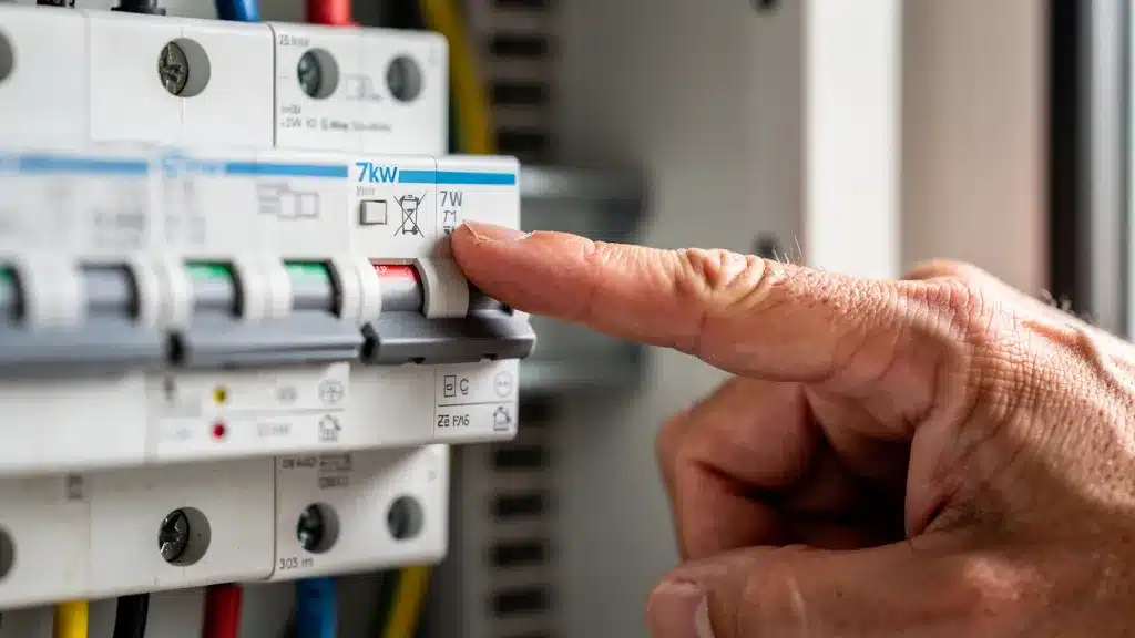 Interrupteur différentiel 7kW : Type A-EV ou Type B ? - Quel disjoncteur pour une borne de recharge 7kW Illustration : interrupteur différentiel 7kw : type a-ev ou type b