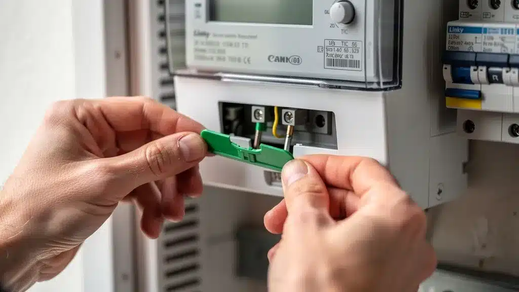 Photo representant comment brancher et appairer le zlinky en zigbee 3.0