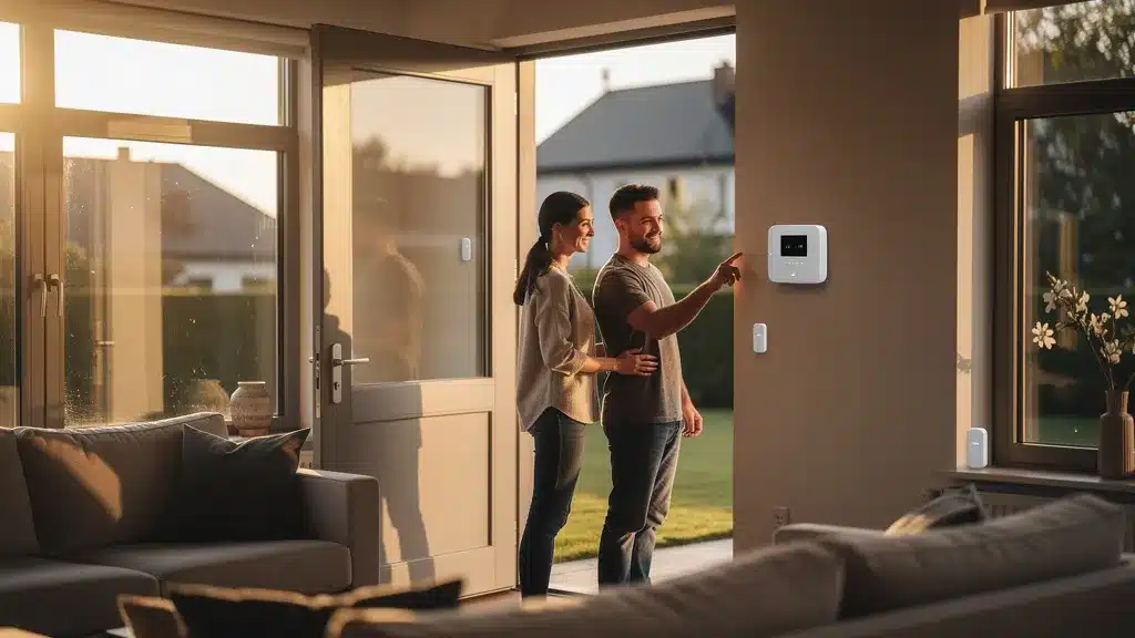 Photo illustrant alarme maison sans abonnement