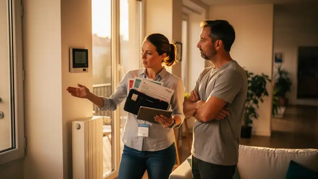 Photo illustrant audit énergétique obligatoire