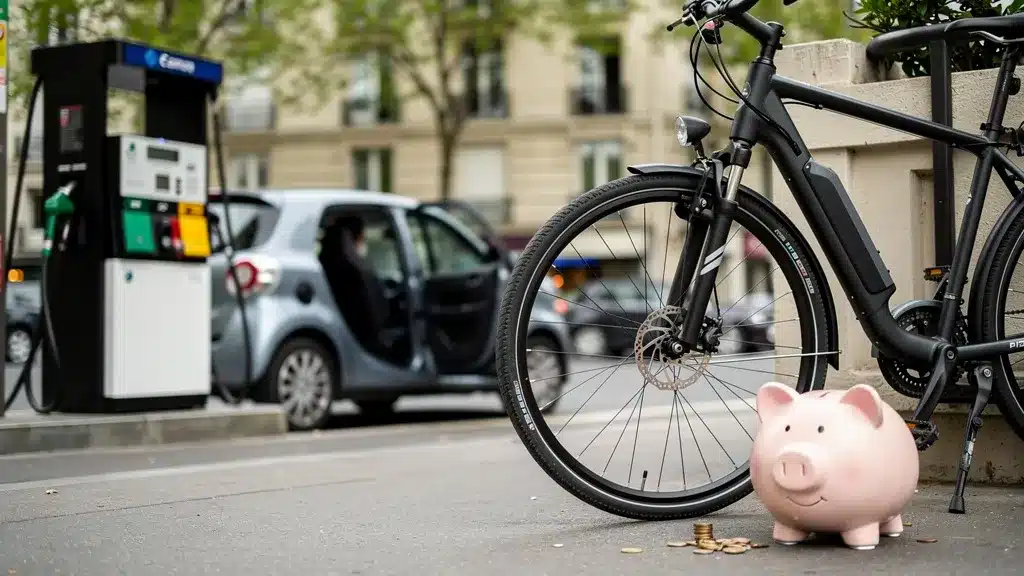 Calculer son gain net : Forfait mobilité durable vs auto - Forfait mobilité durable Scene montrant ecran, graphique, montrant en rapport avec calculer son gain net : forfait mobilité durable vs auto