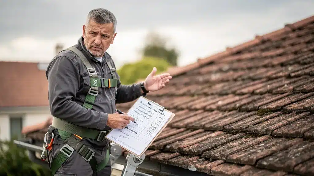 Montrant et eau, arriere-plan pour quel est le vrai prix d'un traitement hydrofuge en 2026