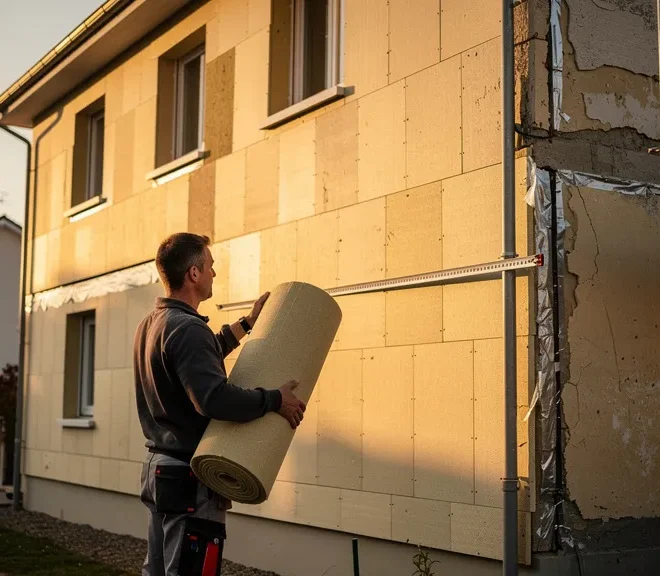 Isolation extérieure : comptez entre 120€ et 270€ le m2