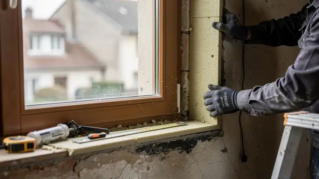 L'isolation ITI maison : Avantages, limites et ponts thermiques - Iti vs ite Montrant, voiture, fenetre illustrant l'isolation iti maison : avantages, limites et ponts thermiques