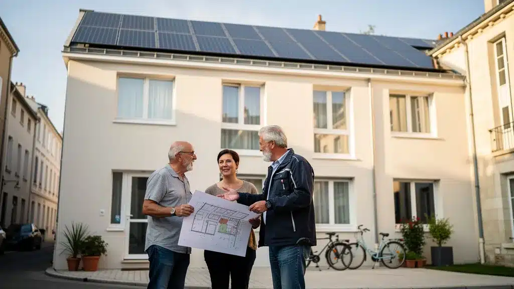 Photo de batiment avec moderne pour registre de copropriété et aides de l'anah : le duo pour vos travaux