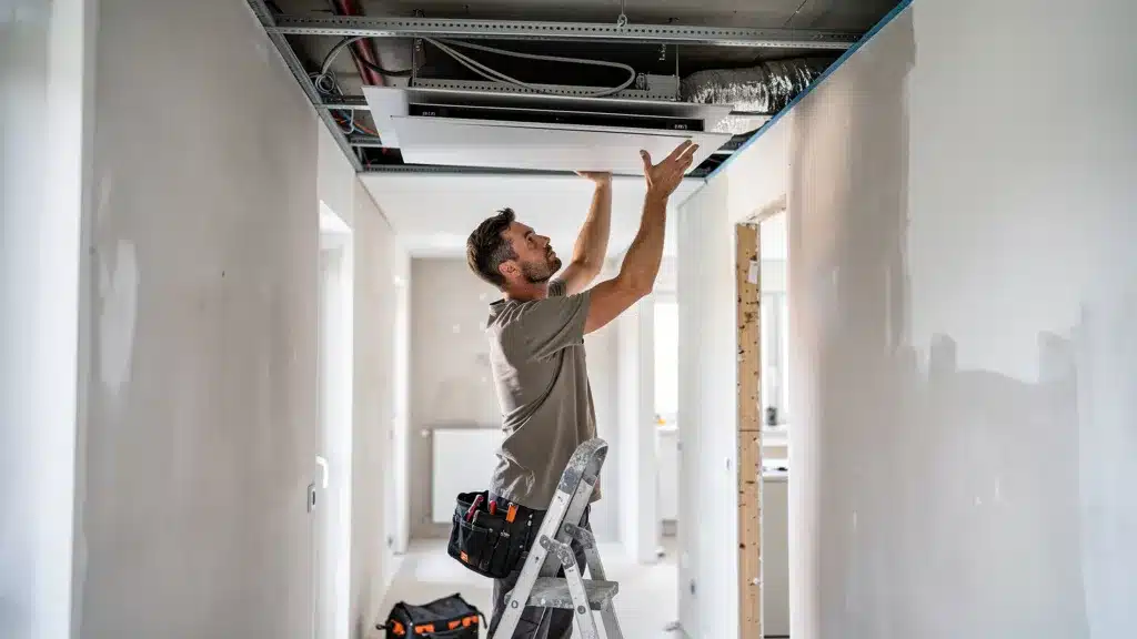 VMC extra plate : la solution pour ventiler un faux plafond étroit - Vmc extra plate Montrant et maison, moderne pour vmc extra plate : la solution pour ventiler un faux plafond étroit