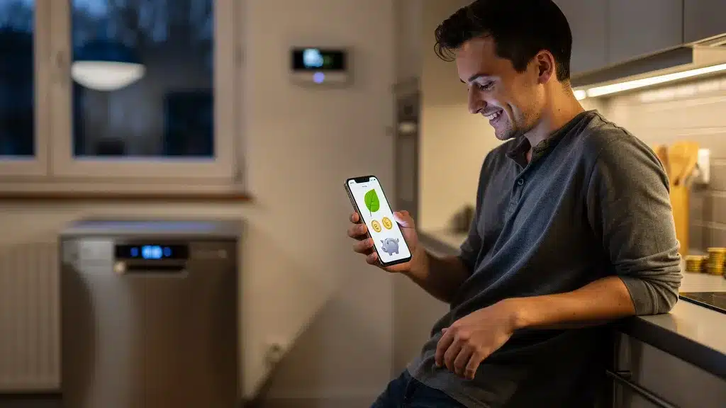 Ecran, telephone, smartphone illustrant cagnotte octopus energy : gagner de l'argent avec son linky