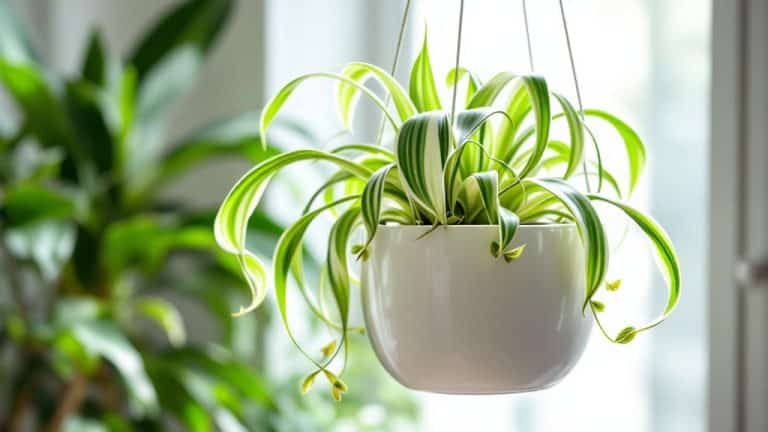 Chlorophytum (plante araignée) : entretien et multiplication