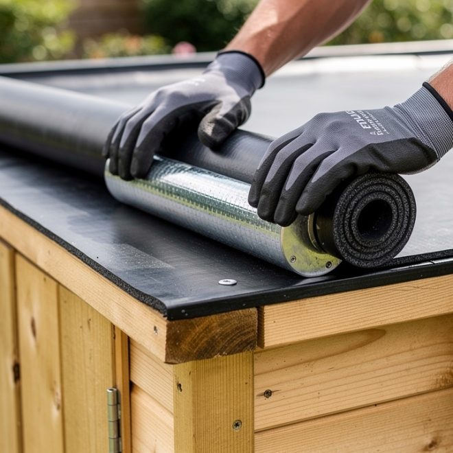 Bâche EPDM : bien la choisir et la poser (toiture plate et bassin)