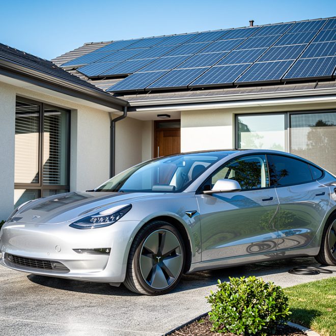 Borne de recharge solaire : recharger sa voiture avec ses panneaux