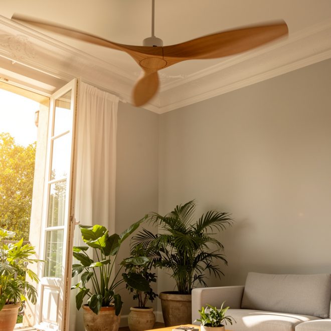 Brasseur d&rsquo;air : le ventilateur de plafond qui fait baisser le ressenti de 5 °C