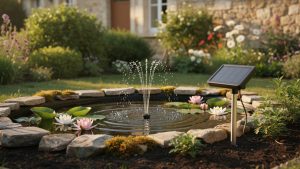 Pompe solaire pour bassin : types, débits, prix et installation