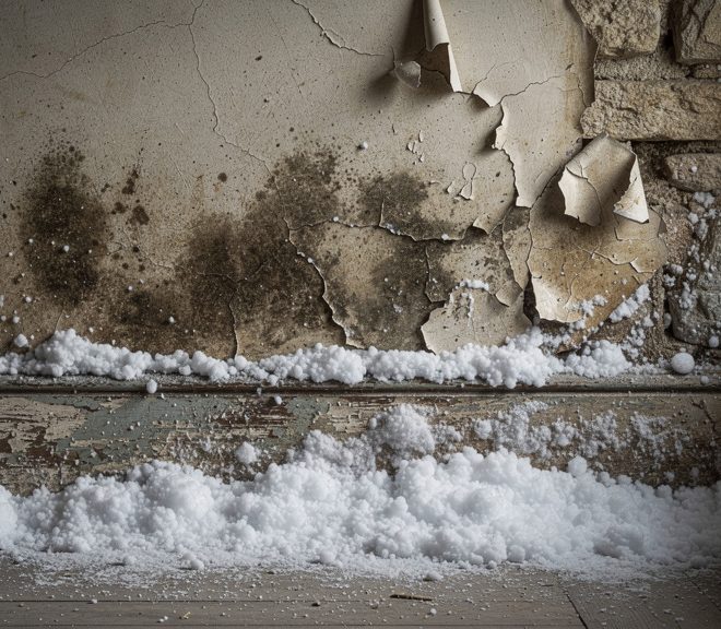 Salpêtre sur les murs : identifier, traiter et empêcher le retour
