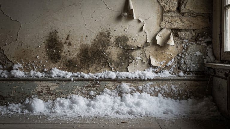 Salpêtre sur les murs : identifier, traiter et empêcher le retour