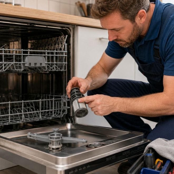 Comment réparer un lave-vaisselle Bosch ? Pannes, codes erreur et solutions
