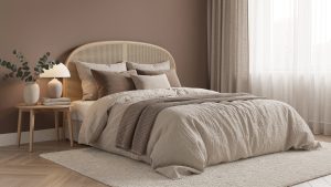 Déco chambre beige et taupe : style et couleurs à associer