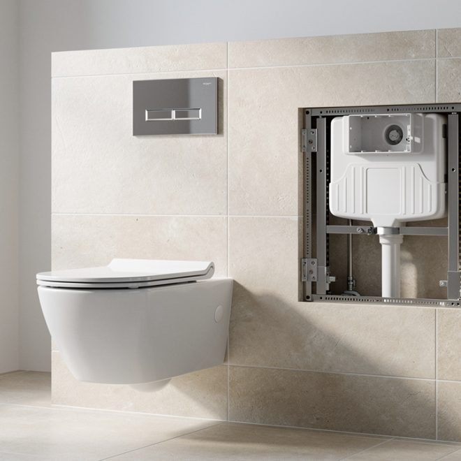 Fuite de WC suspendu : réparer sans casser le carrelage, et prévoir la trappe de visite